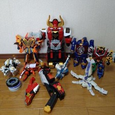 Power Rangers Samurai Shinkenger DX Megazord Morpher 10p Set Bundle BANDAI Japan