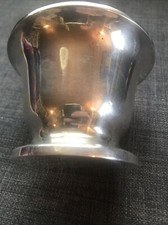 BERNARD PLASAIT ORFEVRE MORTIER EN METAL ARGENTE VERS 1970