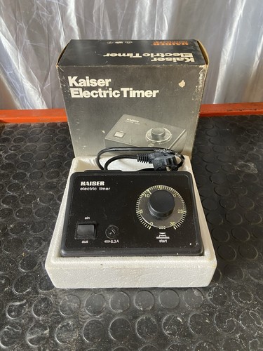 Kaiser electric timer - kaiser,