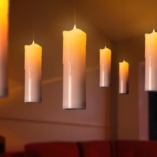 Bougies led suspendues - 6,