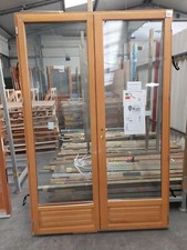 Porte fenetre Bois H215 x L140 cotes tableau second choix (N°48)