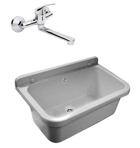 Set égouttoir 55cm - 55cm, gris