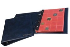 Classeur pour 200 Monnaies | 10 Feuilles + Intercalaires | Pochettes 35mm x 4...