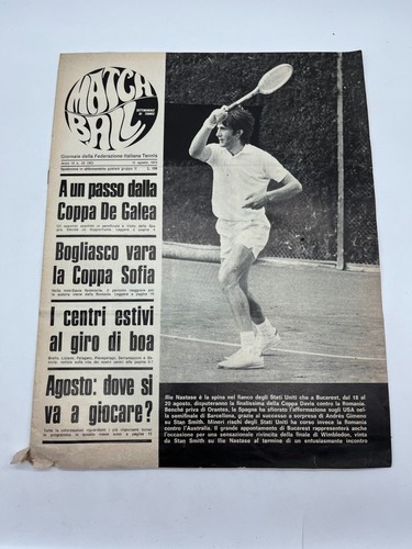 Tennis match ball - tennis, 1972