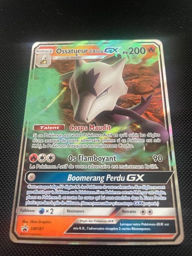Carte pokémon ossatueur - carte,