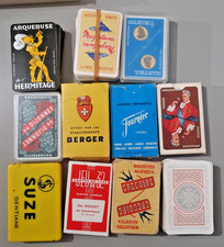 LOT DE 11 JEU DE CARTES