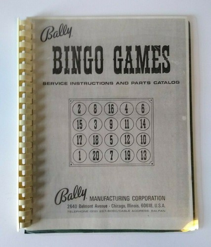 Bally safari pinball - safari, bingo