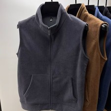 Gilet polaire double face pour