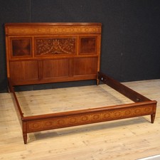 Lit double italien meuble en