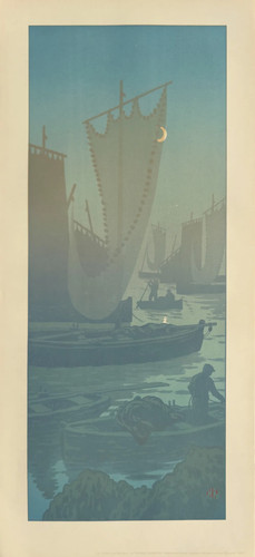 Henri rivière lithographie - riviÈre,
