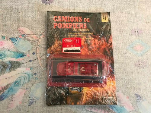 Miniature camion pompiers - pompiers, du