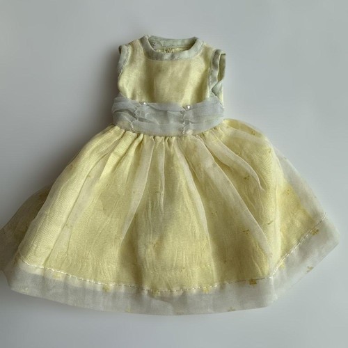 Robe poupée tammy jaune - poupée,