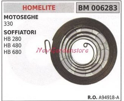 Ressort démarrage homelite - démarrage,