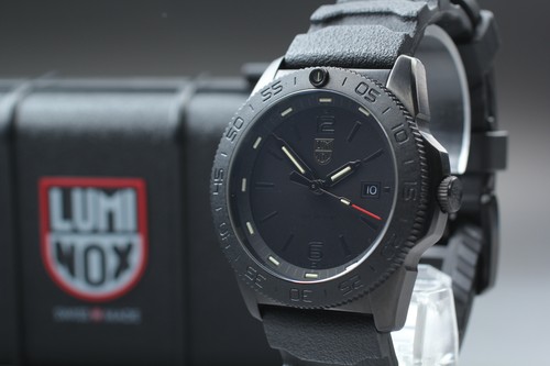 Avec boîte montre luminox - [,
