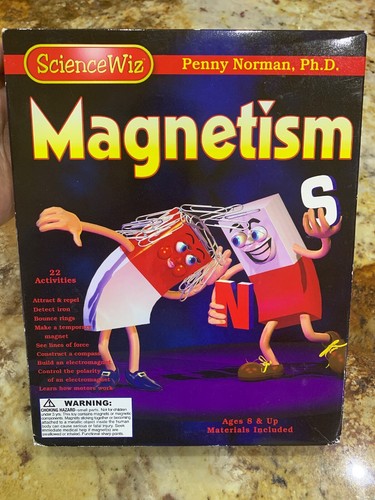 Sciencewiz magnetism kit - magnetism,