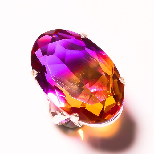 Bague ametrine argent - bague, en