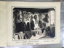 Photographie circa 1950 - Exposition école de couture Bellecour à Lyon - Belley