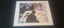 Lithographie Manara Le déclic Signé au crayon BD