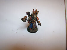 WARHAMMER 40K 40 000 space marine chaos SORCIER MAGICIEN LORD métal GW