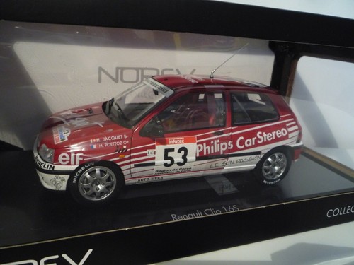 Norev renault clio 16s - clio, groupe