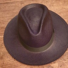 Chapeau "Panama Cuenca "  Noir   Taille 58. Qualité 3-4