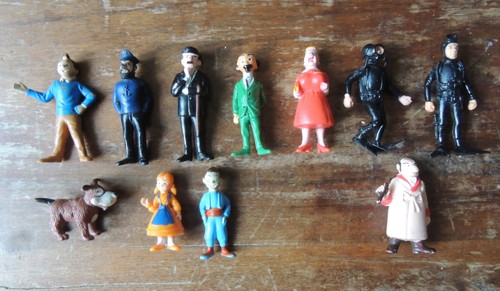 Lot figurines tintin esso - lot, 11