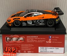 Slot Car NSR 0408 McLaren 720S #96 Y.CO British GT 2020