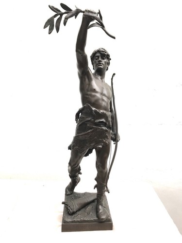 Bronze ancien eugène - bronze,