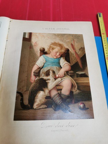Chromo lithographie 1874 - chromo,
