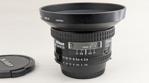 Nikon nikkor 20mm avec - nikon,