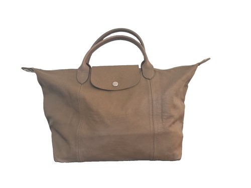 Longchamp pliage cuir - longchamp,