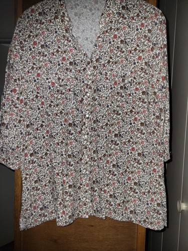 Chemisier fleuri 42 armand - chemisier,