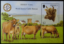 TIMBRE de JERSEY - BLOC