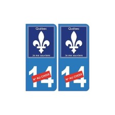 Québec fleur de Lys sticker