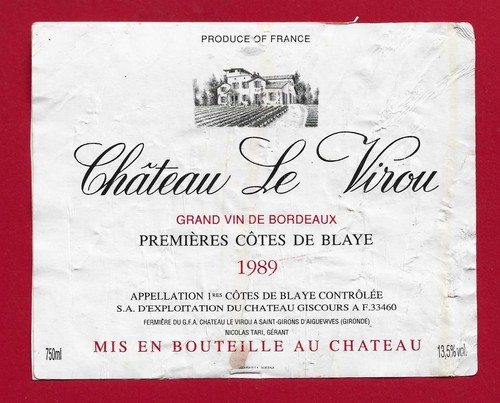 100 etiquette bordeaux - 93,