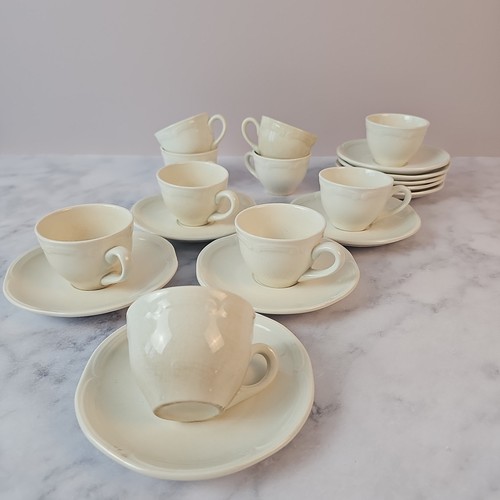 Tasses café faïence - À,