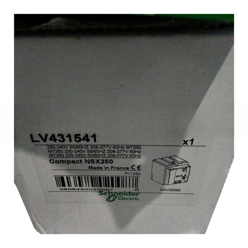 New schineider lv431541 nsx250 - new,