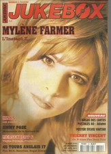 JUKEBOX MAGAZINE N°141 MYLENE FARMER / JIMMY PAGE / THIERRY VINCENT 
