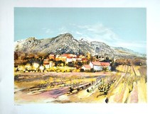 lithographie signée de