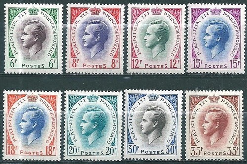 Timbre monaco 421 - 421/426a**, neuf