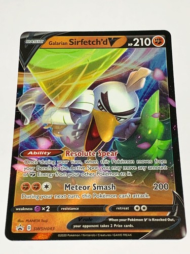 Pokemon card sirfetch - card, sirfetch’d