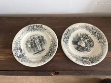 Lot assiettes parlantes - lot,