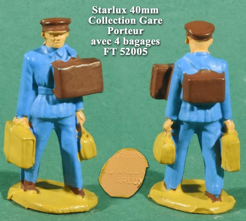 Starlux 40mm collection gare - starlux, 40mm,