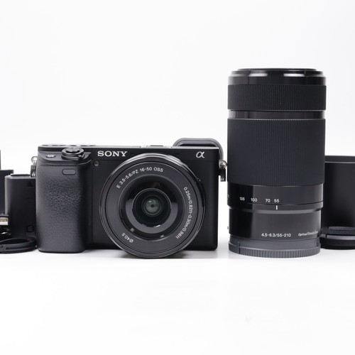 Sony a6400 ilce 6400y - ilce-6400y(b), w/