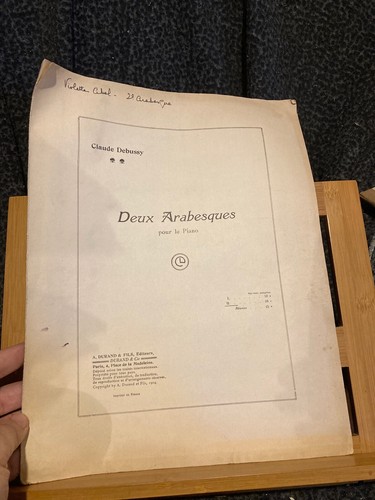 Claude debussy arabesque pour - debussy,