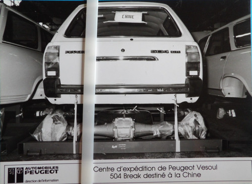 Photo presse peugeot 504 - photo,