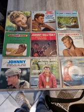 Lot De 9 Disques Vinyles 45