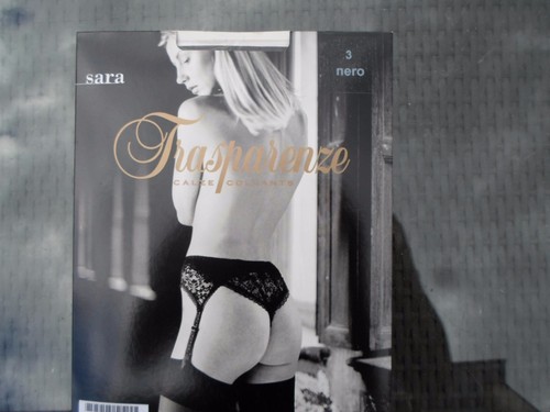 Bas sara trasparenze - trasparenze, noir