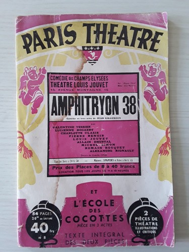 Paris théâtre 1948 revue - théâtre,