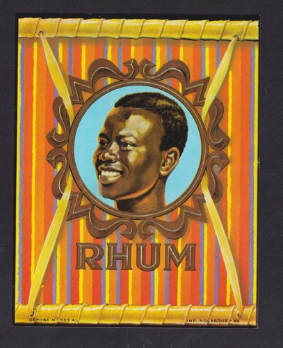Ancienne étiquette alcool